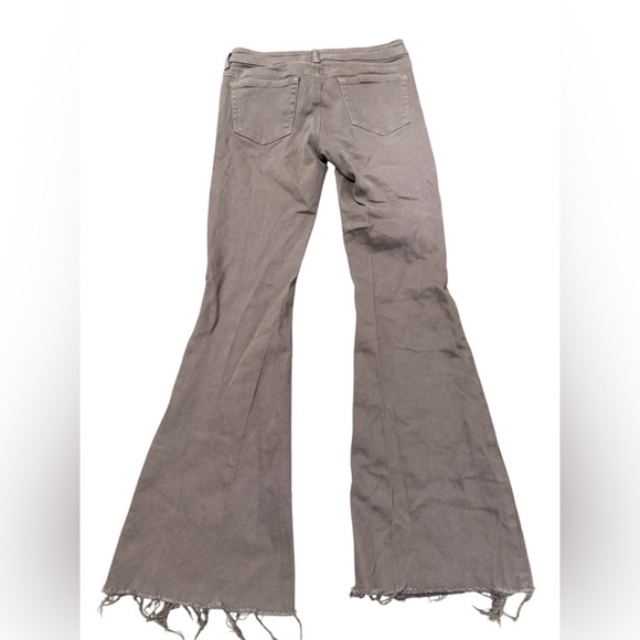 PacSun Brown Stretch Low Rise Flare Jeans Size 25 - Picture 3 of 8